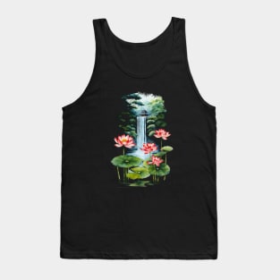 Lotus Cascade Tank Top